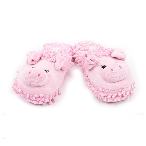 Pink Pig Animal Slippers for Women