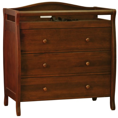 Athena Grace I Changing Table in Espresso.