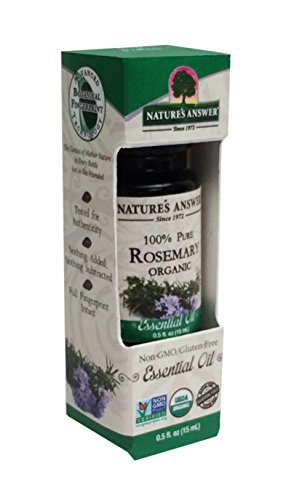 Nature s answer 100 percent pure organic, rosemary esse…