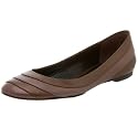 Delman Women's Wonder Striped Ballet Flat