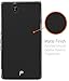Fosmon DURA Frost Slim-Fit TPU Case for Sony Xperia Z / C6606PL Smartphone - Black