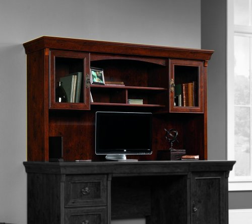 Sauder Arbor Gate Computer Credenza Hutch On Sale