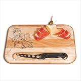 Catskill Craftsmen Branded Cheese Board with Knife by Catskill Craftsmen