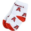 Anaheim Angels White Infant All-Over Team Logo Bootie Socks