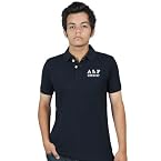 Abercrombie & Fitch Navy Blue Polo T-Shirt