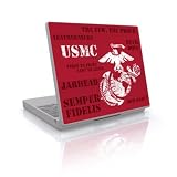 【お取り寄せ】ノートパソコン用スキンシール規定サイズ 38cmx30.5cm【Semper Fi】カスタムオーダーも可（御希望のサイズをご連絡ください） SEMPER-FI