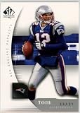 Tom Brady New England Patriots 2005 SP Authentic Football Card