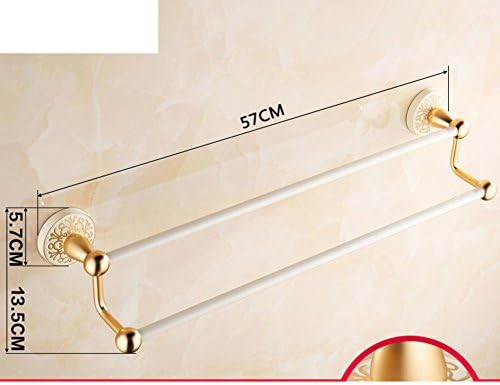 European style Towel rack/ Golden Towel rack/Bathroom shelf Kit-C