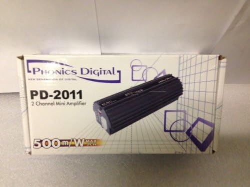 2 Channel Mini Amplifier for Car and Motorcycle