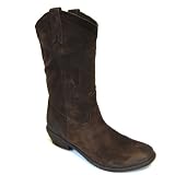 Bronx Women's Linus Boot,Brown Dirty Suede,38 EU (US Women's 8 M)