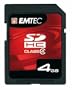EMTEC 4 GB Class 4 60x SDHC Flash Memory Card