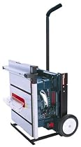 Rousseau 2500 MobileMax 10 Wheeled Folding Ladder Style Table Saw Stand