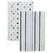 Babylicious Groovy Sit and Spit Cloths - Blue