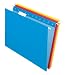 Pendaflex Essentials Hanging Folder, 1/5 Cut, Letter, Assorted (81612)