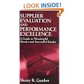 Supplier Evaluation and Performance Excellence