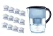Brita Fjord Midnight Blue Water Filter Jug with 12 Maxtra Cartridges
