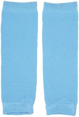 juDanzy Newborn Small Baby Leg Warmers (Newborn-15 Pounds) (Solid Blue)