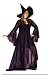 Women’s Plus Size Shimmer Witch Costume- Purple Rose