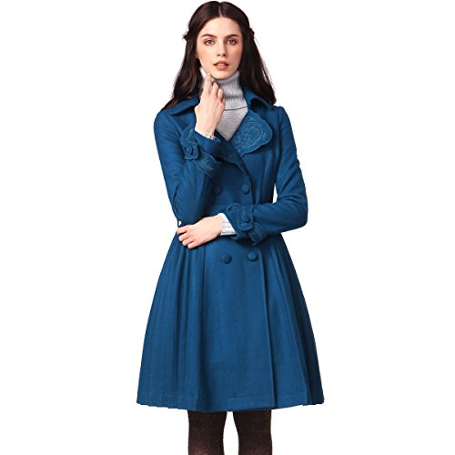 (アートカー)Artka オリジナルデザイン レディーズウール混トレンチコート FA10245Q