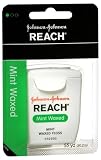 Reach J&J Dental Floss Waxed Mint 55 Yd (Pack of 6)