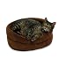 Petmate 16-Inch Oval Terry Bed, Colors May Vary