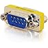 C2G / Cables To Go 02782 DB9 M/M Serial RS232 Mini Gender Changer (Coupler)