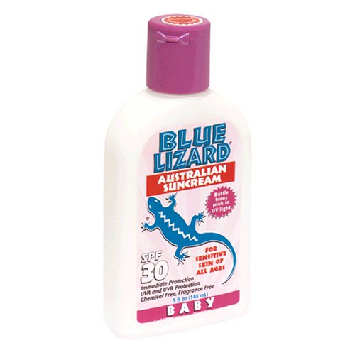 Blue Lizard Australian Suncream, Baby SPF 30+, 5-Ounce Bottles (Pack of 2)