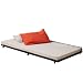 Walker Edison Twin Roll-Out Trundle Bed Frame, Black