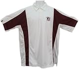 Florida State Polo Shirt - Florida State Seminoles Vertical Polo by Antigua White/Cabernet