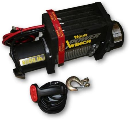 Wood Truck Power Winch 8000 Pounds