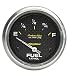 Auto Meter 4714 Carbon Fiber Short Sweep Electric Fuel Level Gauge
