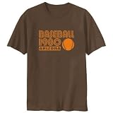 T-Shirt Brown  Baseball 1980 Arizona  State