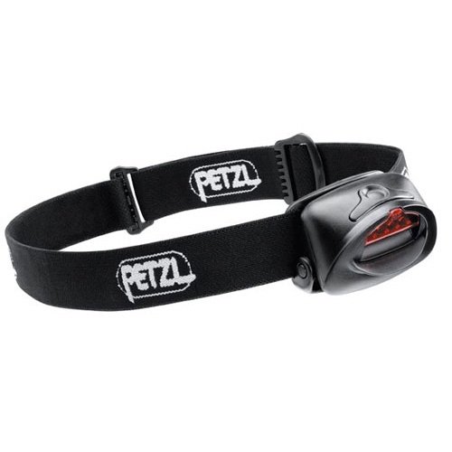 Petzl E49P TacTikka Plus 4-LED Headlamp, Black