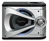 Infinity Reference 1220se Single 12-Inch Preloaded Enclosure with Slipstream Port (Silver/Black)