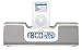 iHome iH5 Clock Radio and Speaker System for iPod (White)