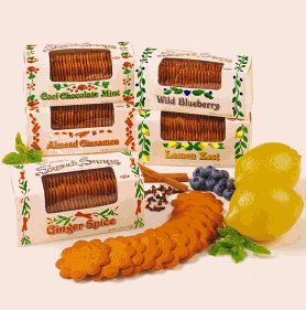 Cool Chocolate Mint Snaps (6) by Chocolate Mint Cookies