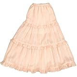 60ストライプフリルスカート ピンク