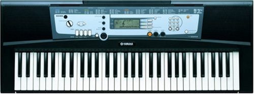 Yamaha PSRE213-K Portable Keyboard with 61 full size keys