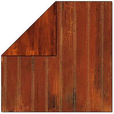 Bo Bunny 12x12 Specialty Paper-Barn Red Bead 
