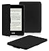 OMOTON® Kindle Paperwhite Case Cover -- The Thinnest and Lightest PU Leather Smart Cover for All-New Kindle Paperwhite (Fits All versions: 2012, 2013, 2014 and 2015 All-new 300 PPI Versions), Black
