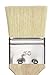 da Vinci Varnish & Priming Series 2476 Mottler Brush, Long Hog Bristle with Plainwood Handle, Size 50 (2476-50)
