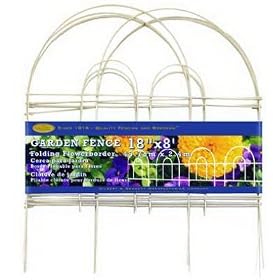 Midwest Air Tech #901218A 18x8WHT Round Fold Fence by MIDWEST AIR TECH IMPORT