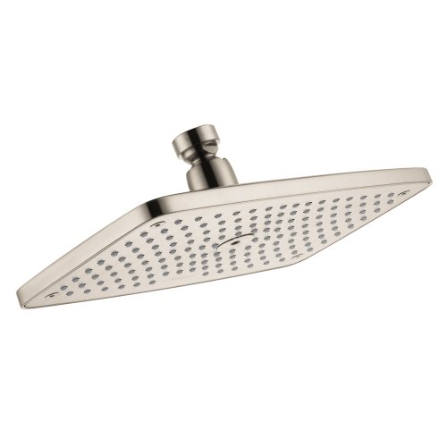 Hansgrohe 27380821 Raindance E 240 AIR 1-Jet Showerhead, Brushed Nickel