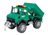 Bruder 02471 MB-Unimog with Loading Platform and Winch