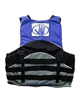 Body Glove Mens Method Life Pfd Jacket, Black/ElectricBlue/SilverGrey,  XXL/XXXL
