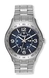 Swatch - Classic collection - Irony Big - In a navy mode - Montre Homme- Quartz Analogique - Cadran Bleu - Bracelet acier inoxydable
