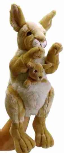 Childrens Toyshop  Toys : Stuffed Mate Kangaroo Body Puppet 15"