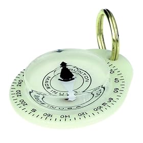 Brunton Glow Mate; Key Ring Compass by 