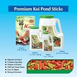419PQnXRe L. SL160  Imperial Garden Products OSI Premium Koi Pond Sticks Maintenance Floating Fish Food 11.5oz