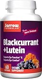 Jarrow Formulas Black Currant and Lutein, Supports Eye Function &  Eye Comfort, 60 Veggie Caps
